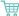Cart icon in turquoise color