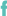 Facebook icon in turquoise color