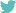 Twitter icon in turquoise color