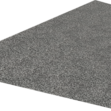 Floor with a gray carpet design