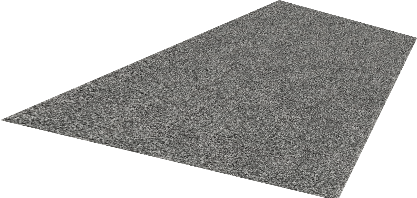 Floor with a gray carpet design